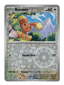 2025 Buneary #83 Prismatic Evolutions