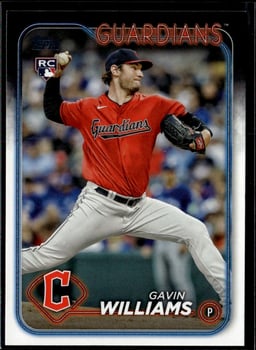 2024 Gavin Williams #242 Topps