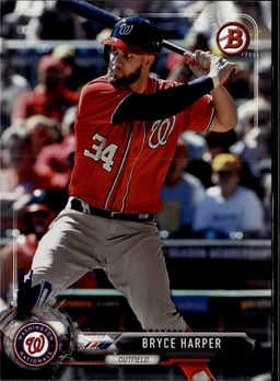 2017 Bryce Harper #3 Bowman