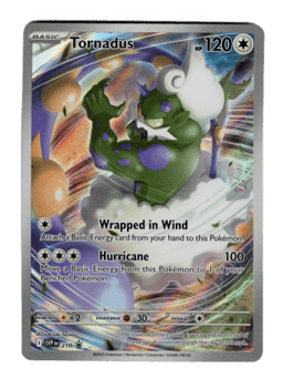 2023 Tornadus #210 Scarlet & Violet Black Star Promos