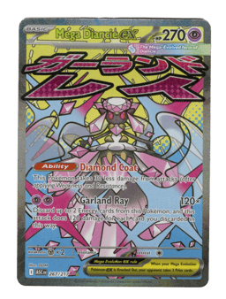 2026 Mega Diancie ex #267 Ascended Heroes