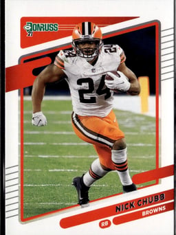 2021 Nick Chubb #196 Donruss