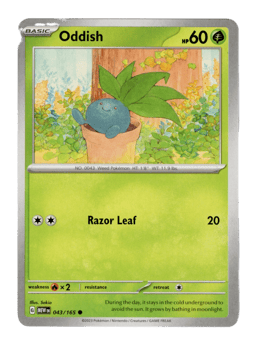 2023 Oddish #43 151