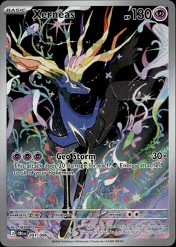 2026 Xerneas #91 Chaos Rising