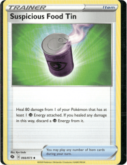 2020 Suspicious Food Tin #66 Champion's Path