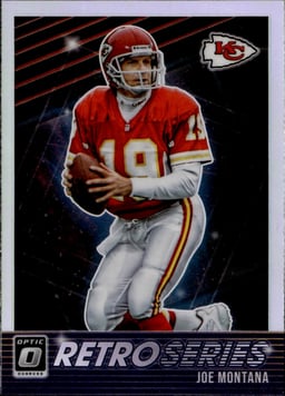 2021 Joe Montana #RS-JM Donruss Optic Retro Series