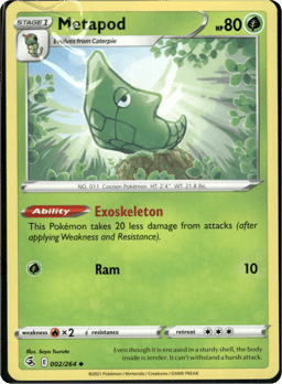2021 Metapod #2 Fusion Strike