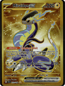 2023 Miraidon ex #253 Scarlet & Violet