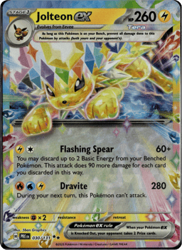 2025 Jolteon ex #30 Prismatic Evolutions