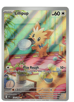 2025 Lillipup #154 White Flare