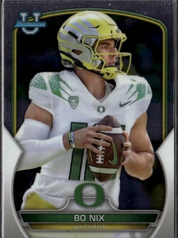 2022 Bo Nix #61 Bowman