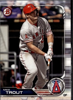 2019 Mike Trout #1 Bowman