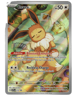 2023 Eevee #173 Scarlet & Violet Black Star Promos