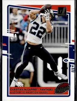 2020 Christian McCaffrey #H-CM Donruss