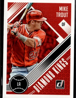 2018 Mike Trout #13 Diamond Kings