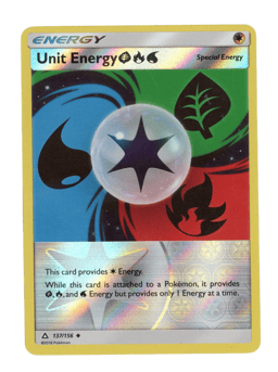 2018 Unit Energy GrassFireWater #137 Ultra Prism