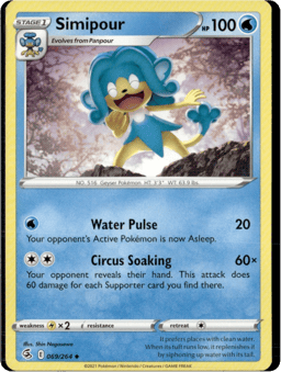 2021 Simipour #69 Fusion Strike
