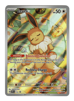 2023 Eevee #173 Scarlet & Violet Black Star Promos