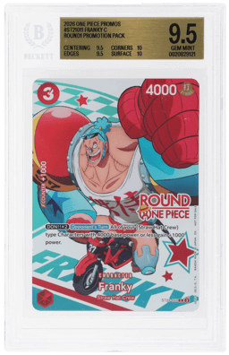 2026 One Piece X Round 1 Promo Franky #ST21011 BGS 9.5