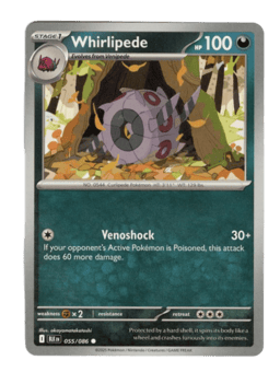 2025 Whirlipede #55 Black Bolt