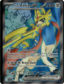 2025 Hop's Zacian ex #176 Journey Together