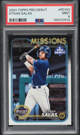 2024 Topps Pro Debut Ethan Salas PROSPECT #PD-153 PSA 9 MINT
