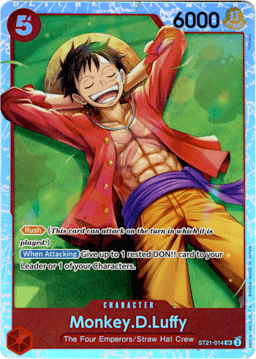 2025 Monkey.D.Luffy (foil) #14 EX Gear 5