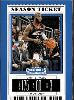 2019 Chris Paul #8 Contenders Draft Picks