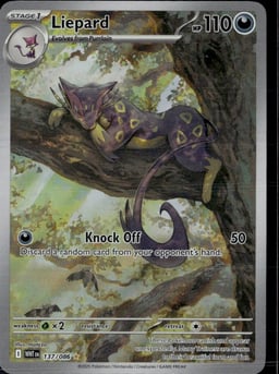 2025 Liepard #137 White Flare