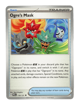 2025 Ogre's Mask #118 Prismatic Evolutions