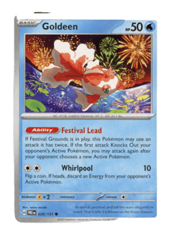 2025 Goldeen #20 Prismatic Evolutions