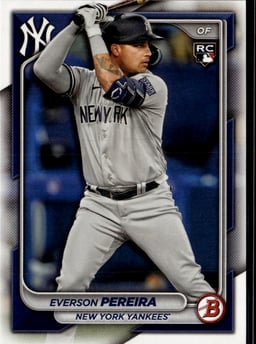2024 Everson Pereira #93 Bowman