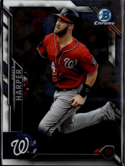 2016 Bryce Harper #100 Bowman Chrome