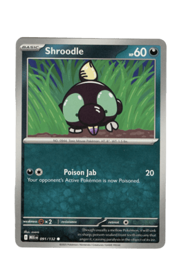 2025 Shroodle #91 Mega Evolution