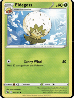 2021 Eldegoss #25 Fusion Strike