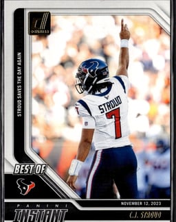 2024 C.J. Stroud #1 Donruss Best of Instant