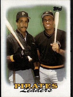 1988 Barry Bonds #231 1987 Team Leaders