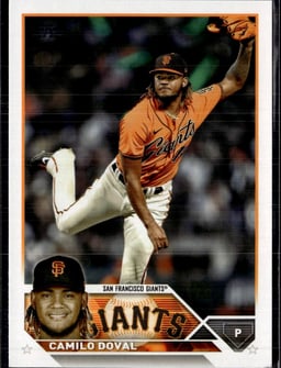 2023 Camilo Doval #262 Topps