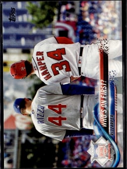 2018 Anthony Rizzo #126 National League Series 1