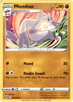 2022 Mienshao #104 Lost Origin