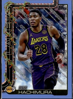 2025 Rui Hachimura #H123 Topps Holiday