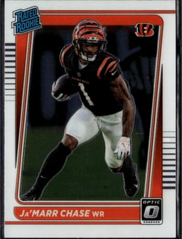 2021 Ja'Marr Chase #207 Donruss Optic