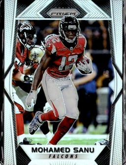2017 Mohamed Sanu #189 Prizm