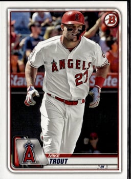 2019 Mike Trout #1 Bowman