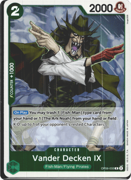 2023 Vander Decken IX (foil) #33 Wings of the Captain