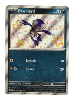 2024 Pawniard #185 Paldean Fates