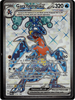 2023 Garchomp ex #219 Paradox Rift