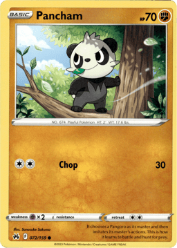 2023 Pancham #72 Crown Zenith