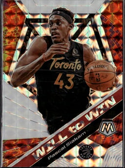 2019 Pascal Siakam #8 Mosaic Will to Win