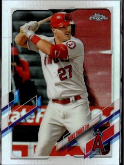 2021 Mike Trout #27 Topps Chrome